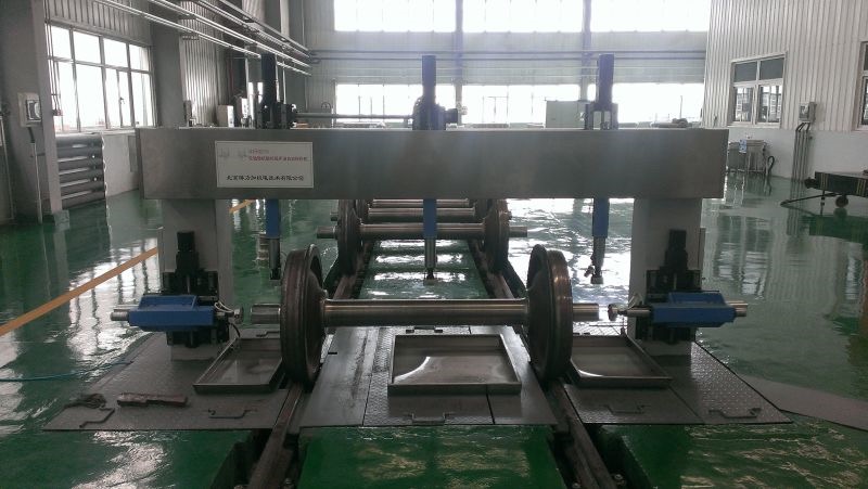 Metro Line Wheel-Axle Inspection Application Example